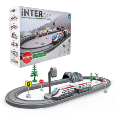 Стартовый набор InterCity Express набор Железная дорога 1 Toy Т20828